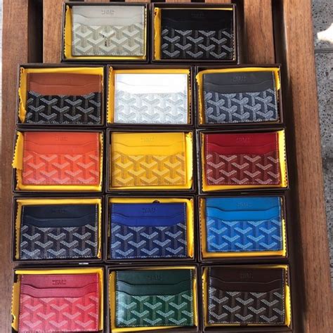 NEW Goyard card holder Beige 